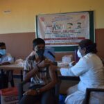 ” Covid -19 vaccination camp at school”